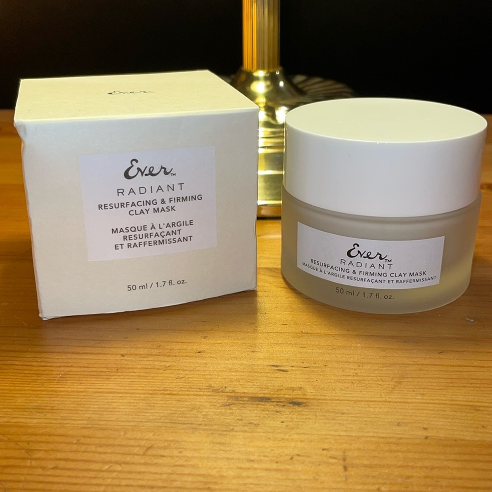 Ever Radiant Resurfacing Firming Clay Mask Hyaluronic Acid Hydrating Mas…